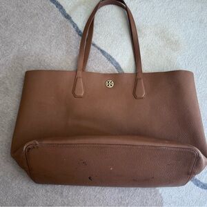 Brown Leather Tote Bag
